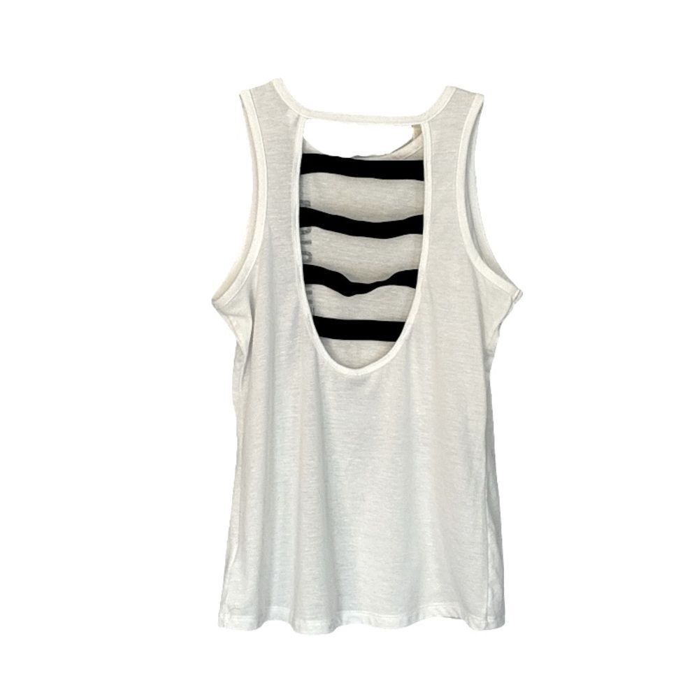 Victoria’s Secret | Women’s Sport White Strappy Tank Top Sleeveless Shirt Size M